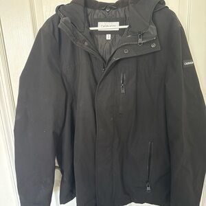 Calvin Klein Men's Dark Gray Performance Jacket